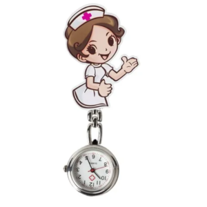 reloj de broche para enfermera
